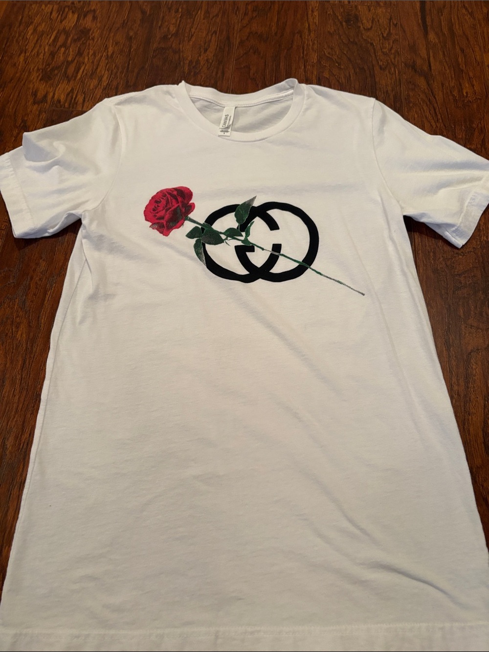 Bella Canvas white tee